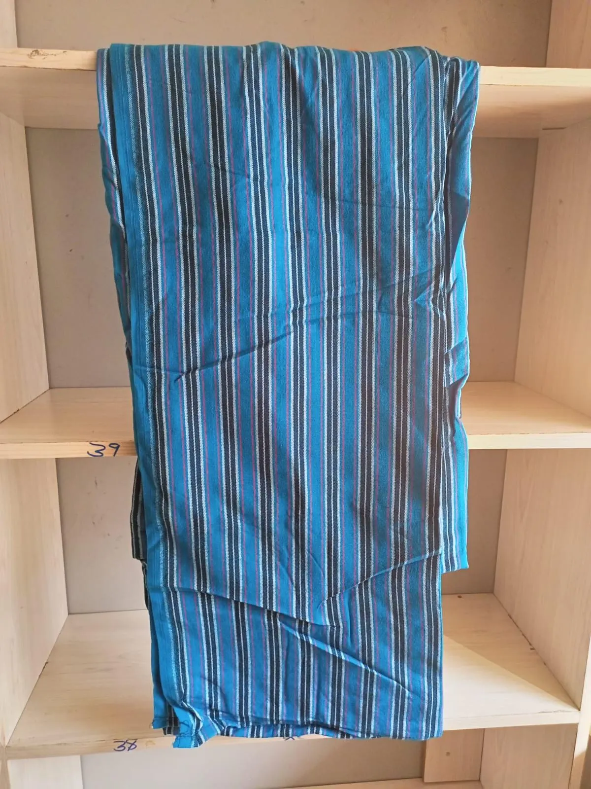 Authentic Maasai Shuka Blanket - Traditional African Tribal Wrap, Red Plaid Safari Blanket for Home Décor or Outdoor Adventures