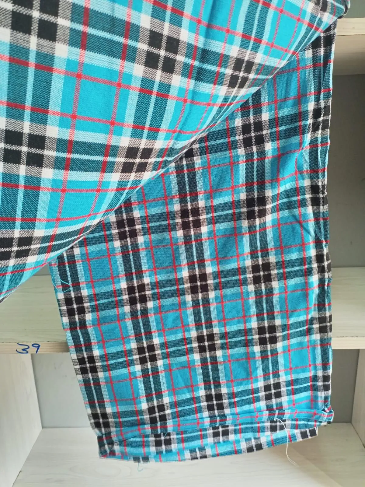 Authentic Maasai Shuka Blanket - Traditional African Tribal Wrap, Red Plaid Safari Blanket for Home Décor or Outdoor Adventures