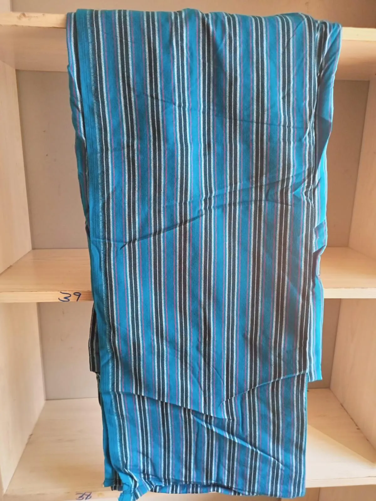 Authentic Maasai Shuka Blanket - Traditional African Tribal Wrap, Red Plaid Safari Blanket for Home Décor or Outdoor Adventures