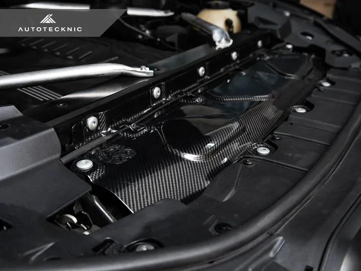 AutoTecknic F95 X5M / F96 X6M / G09 XM Dry Carbon Fiber Cooling Shroud