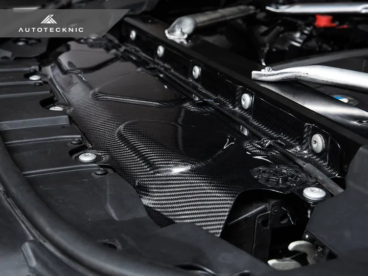 AutoTecknic F95 X5M / F96 X6M / G09 XM Dry Carbon Fiber Cooling Shroud