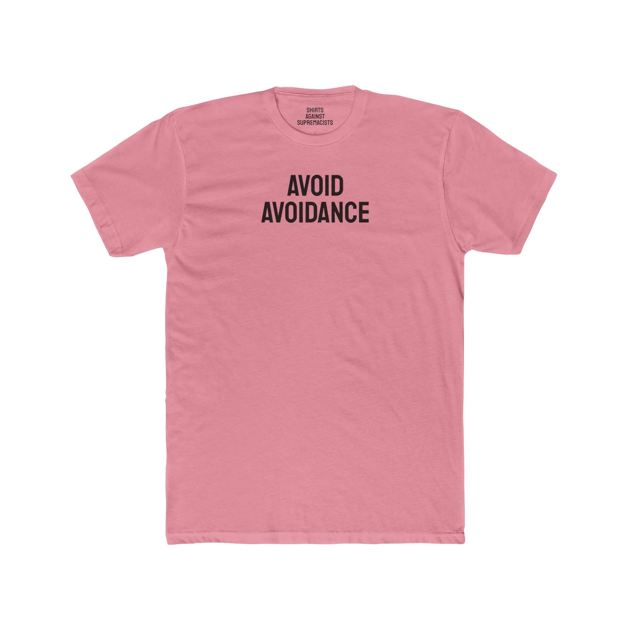 Avoid Avoidance - Unisex Cotton Crew Tee