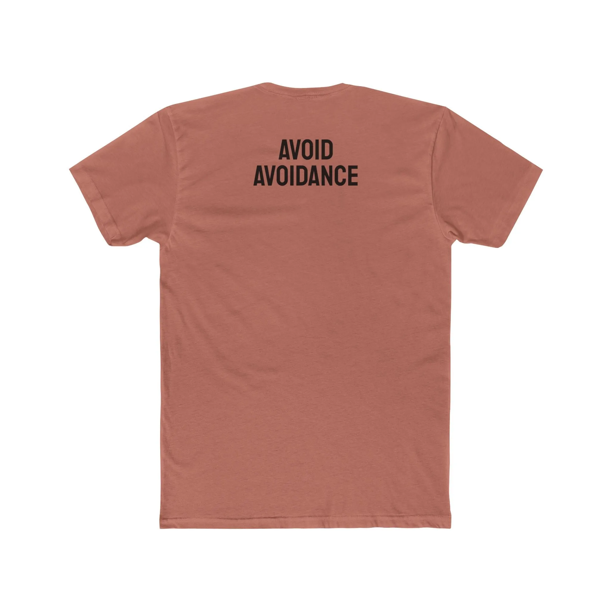 Avoid Avoidance - Unisex Cotton Crew Tee
