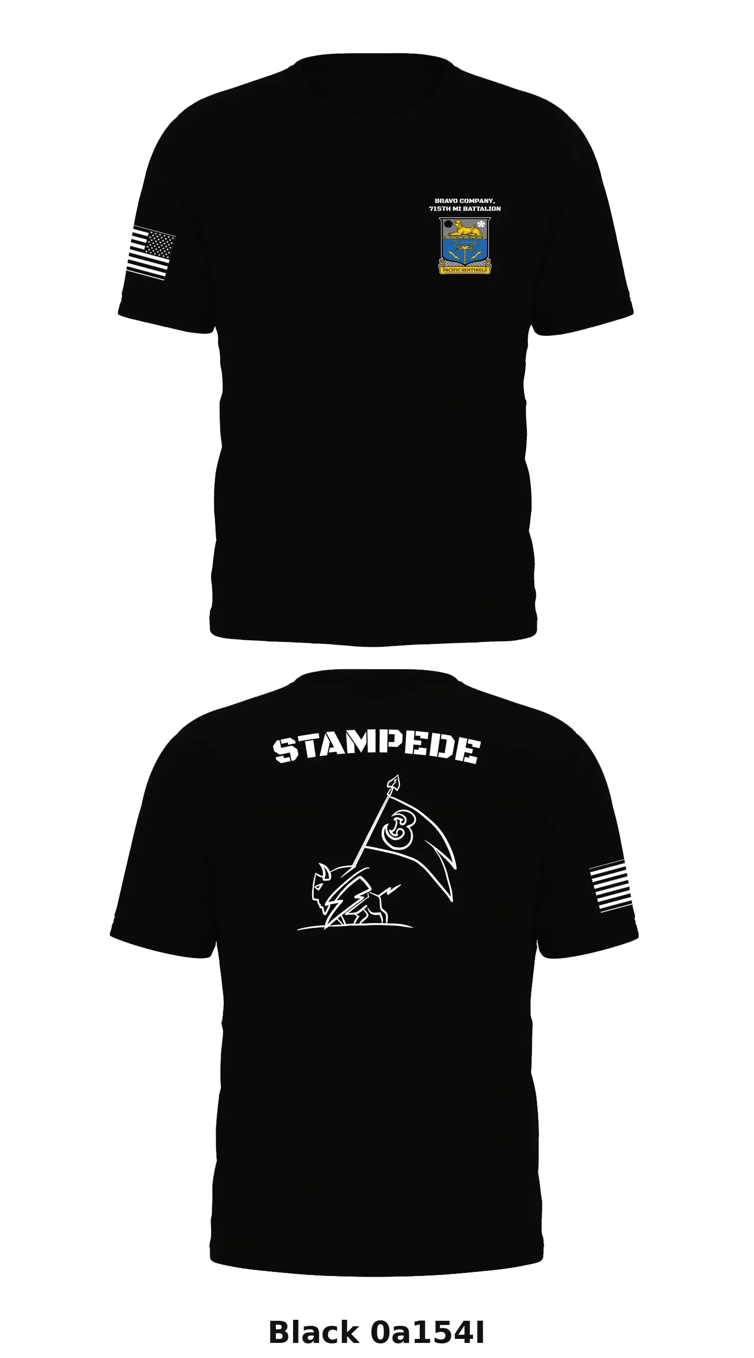 B Co, 715th MI Bn Store 1 Core Men's SS Performance Tee - 0a154I