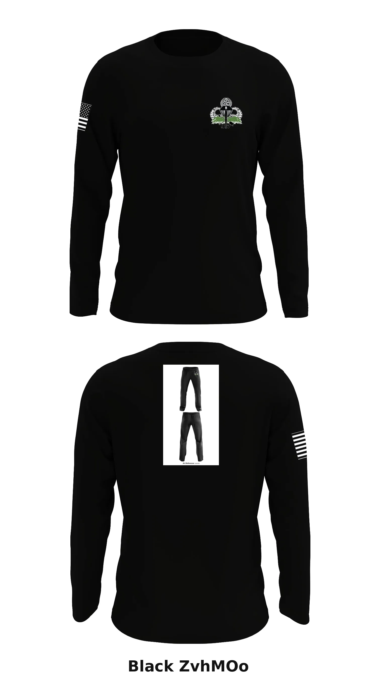 B/97th Civil Affairs Battalion Store 1 Core Men's LS Performance Tee - ZvhMOo