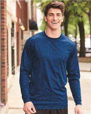 Badger Sport Men's Tonal Blend Long Sleeve T-Shirt - 4174