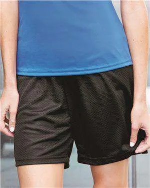 Badger Sport Women's Tricot Mesh Athletic Shorts - 7216