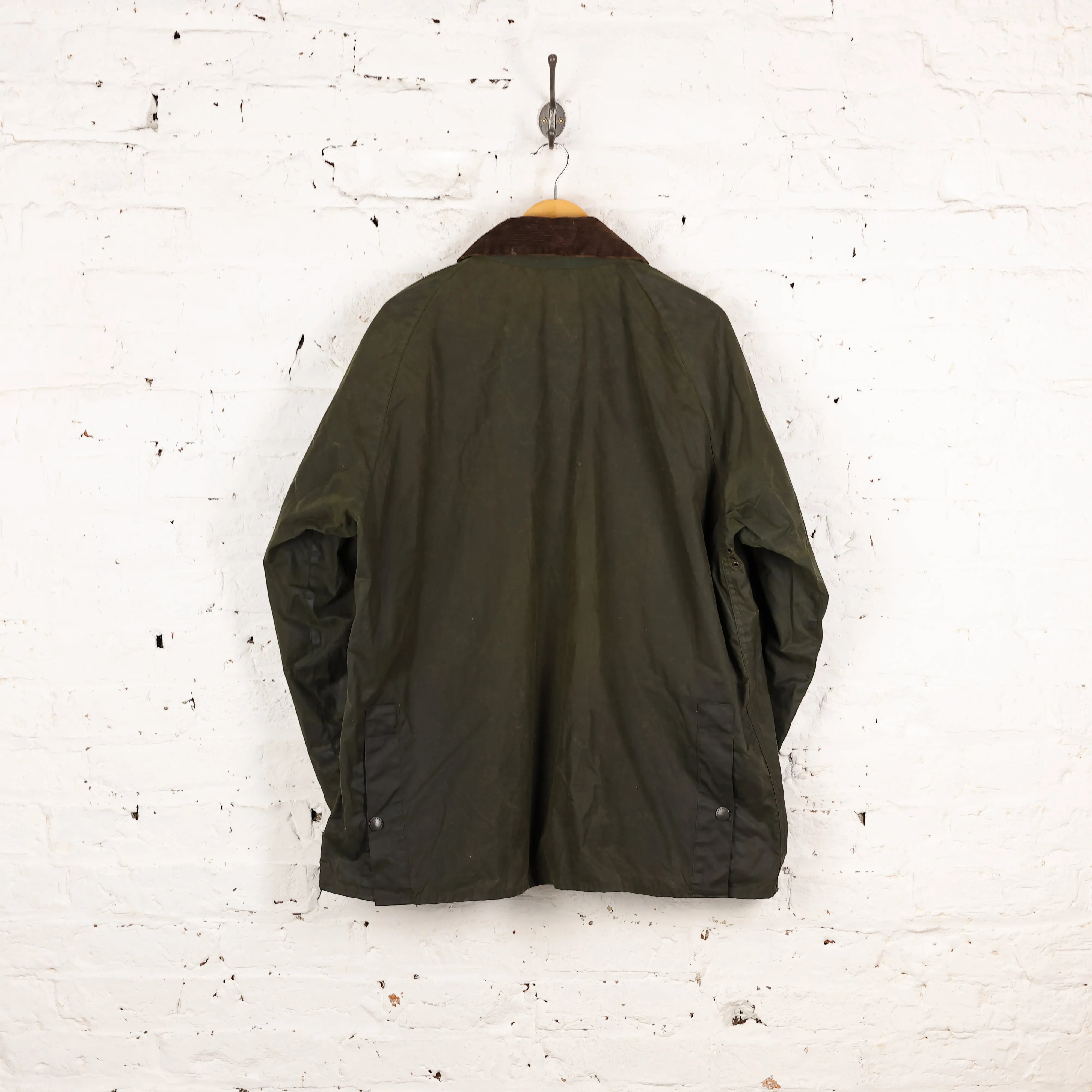 Barbour Bedale Wax Jacket - Green - XL