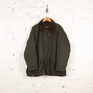 Barbour Bedale Wax Jacket - Green - XL