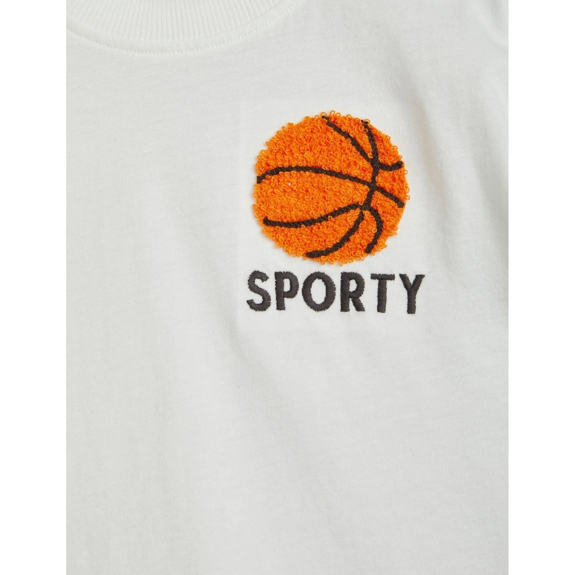 Basketball Chenille Emb Ss Tee