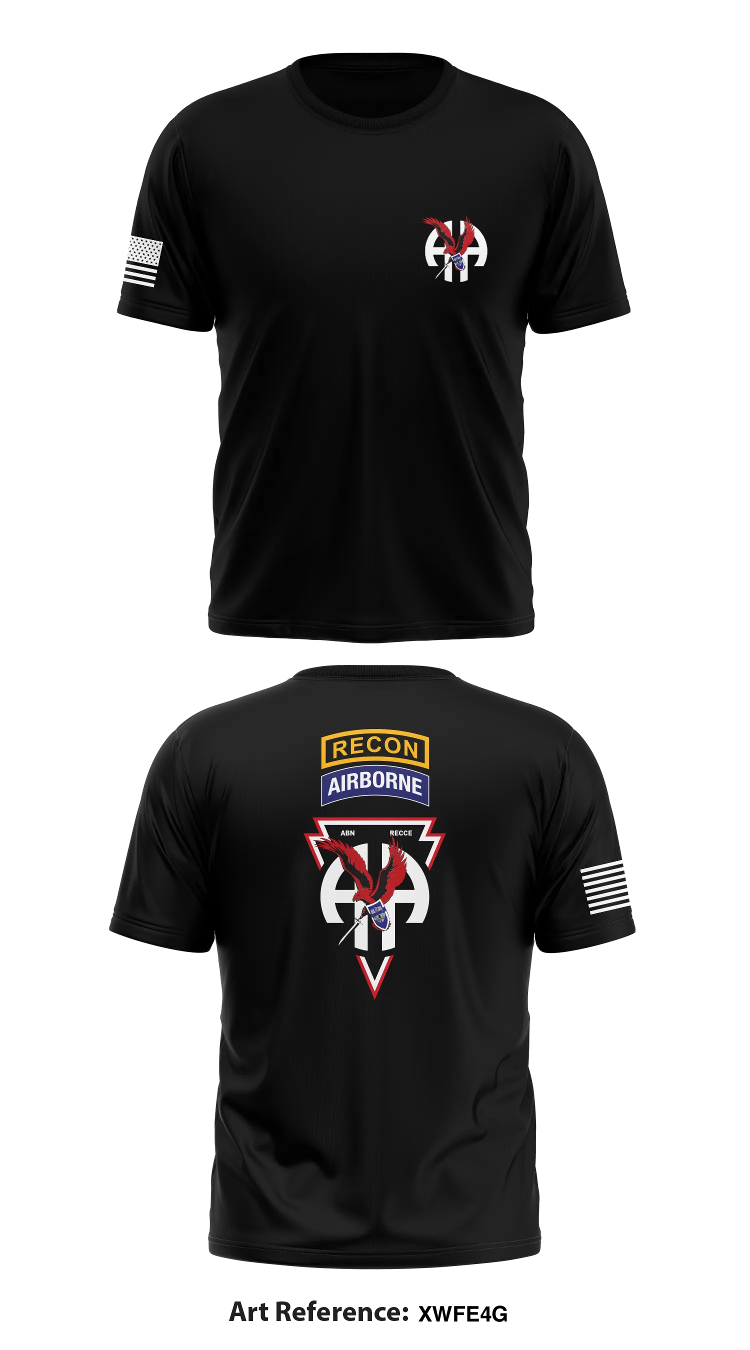 Battalion Reconnaissance Platoon Store 1 Core Men's SS Performance Tee - XWfE4g
