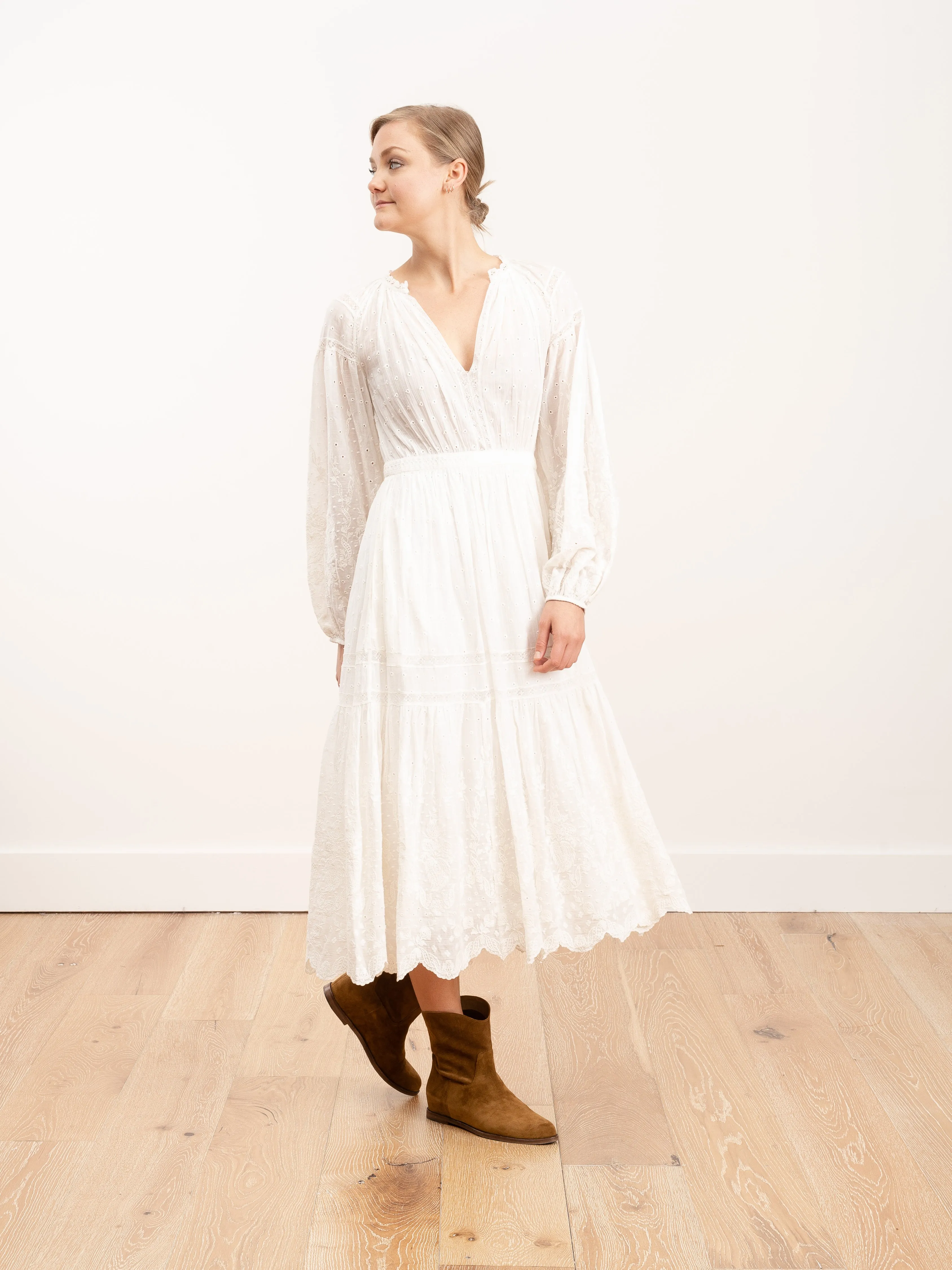 bettina dress - blanc