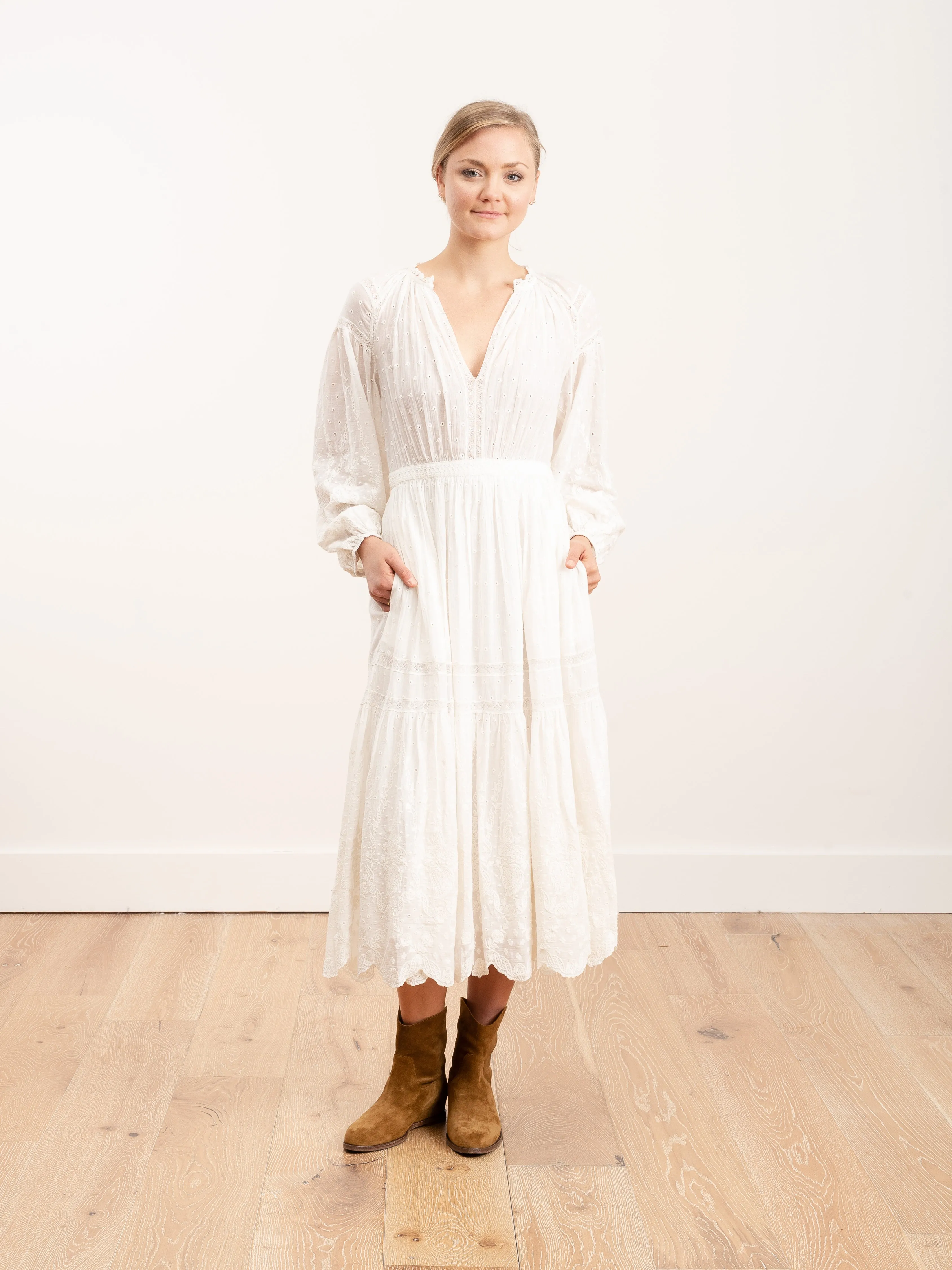 bettina dress - blanc