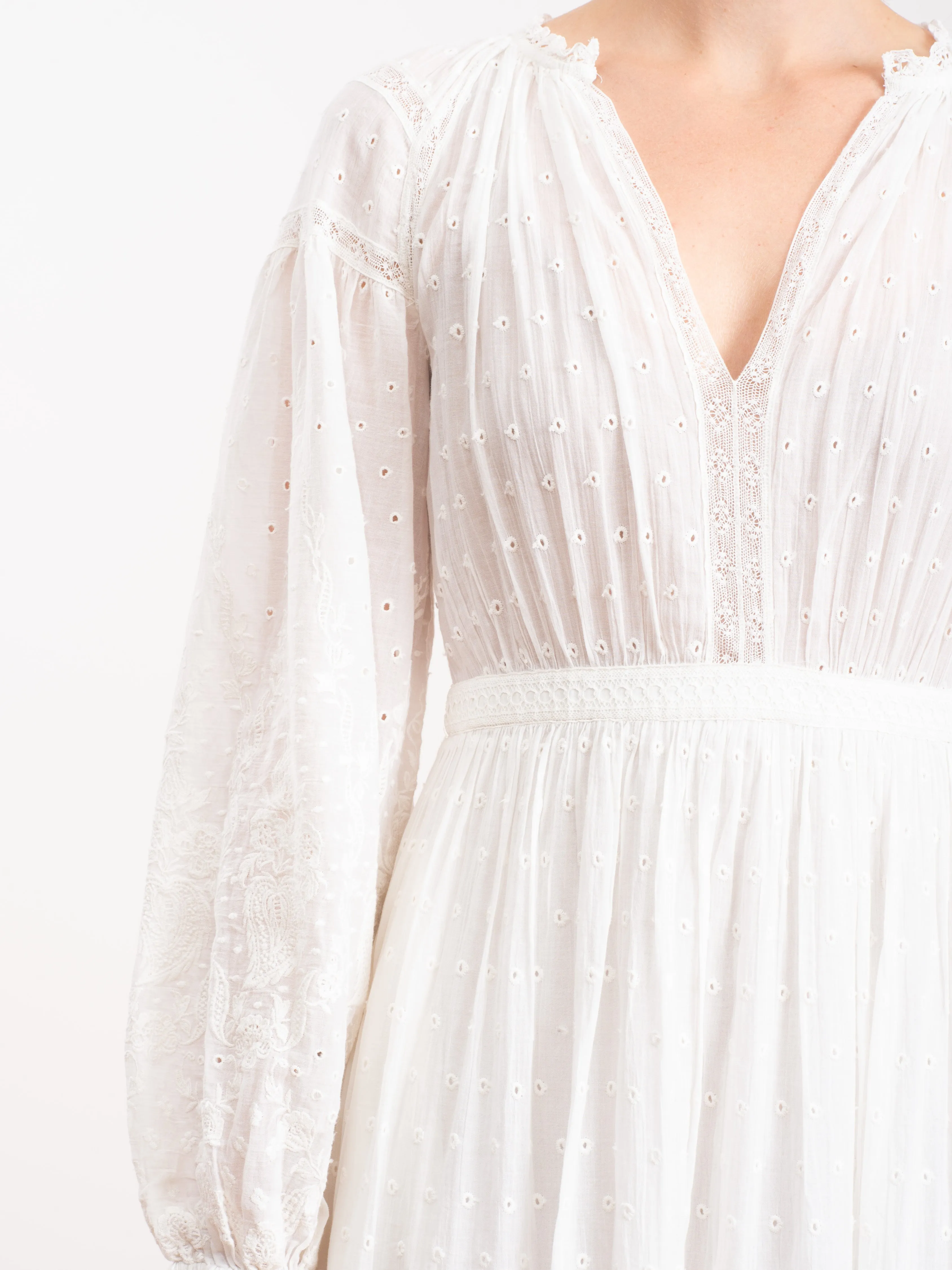 bettina dress - blanc