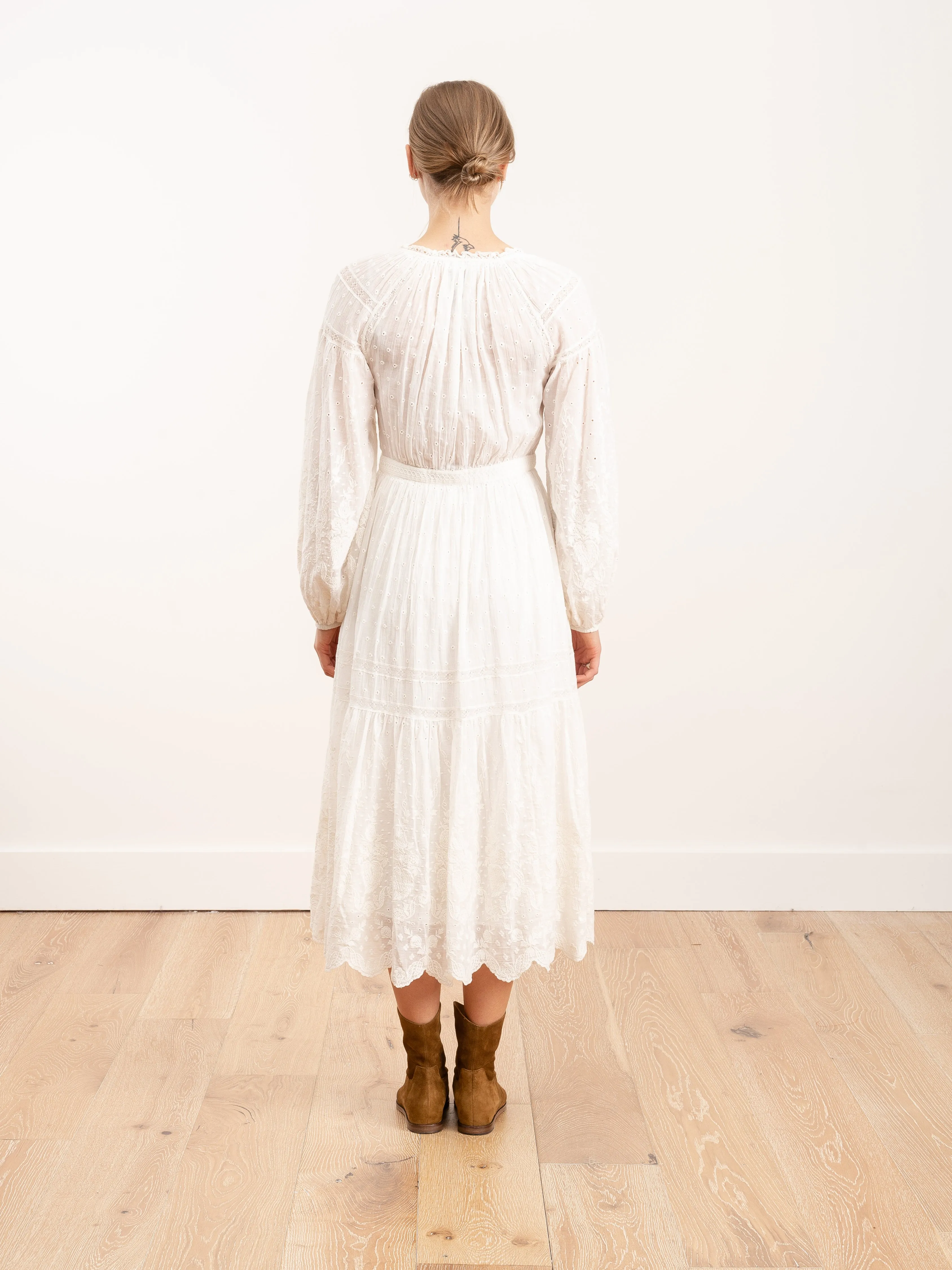 bettina dress - blanc