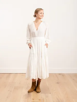 bettina dress - blanc