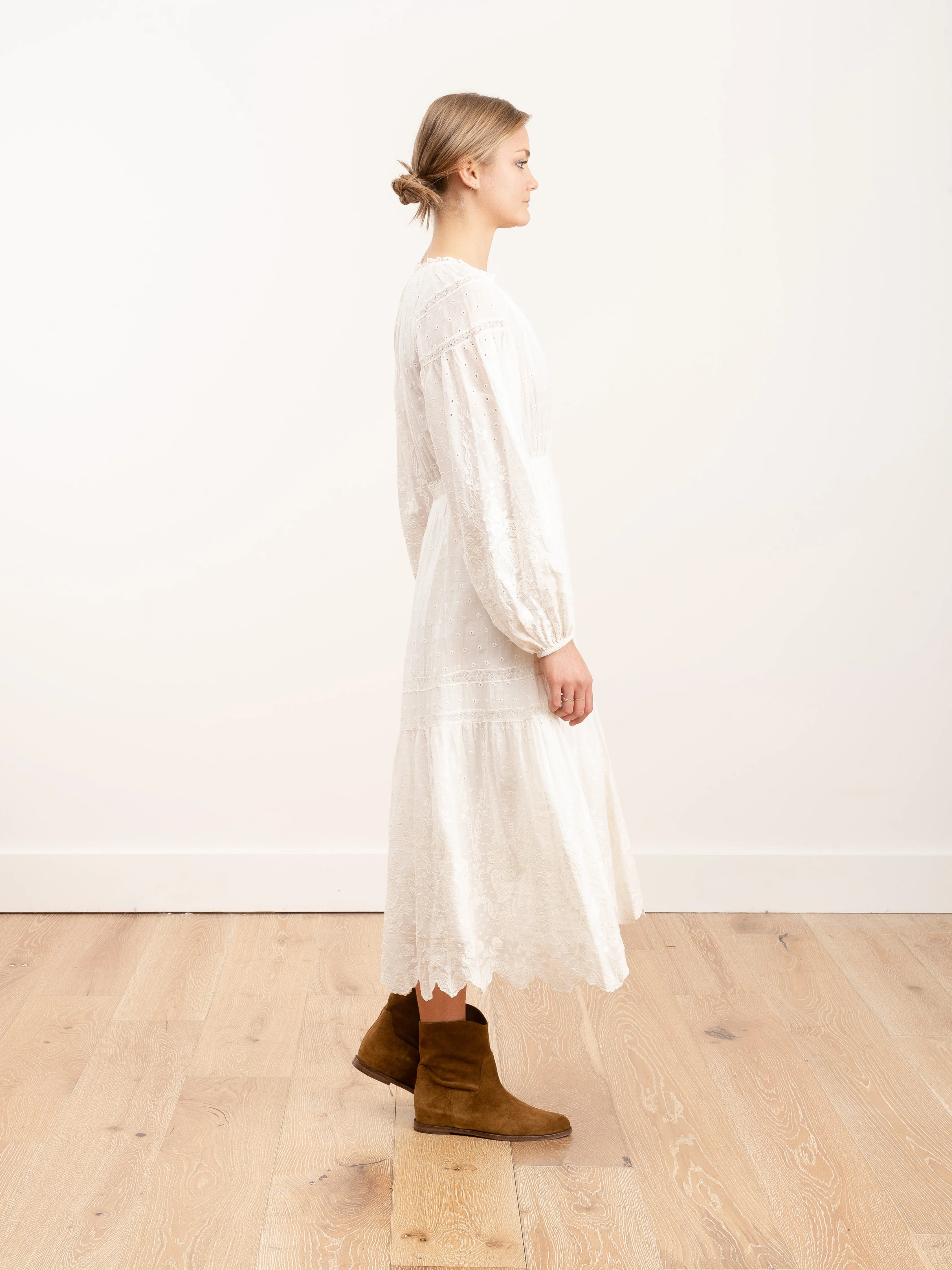 bettina dress - blanc