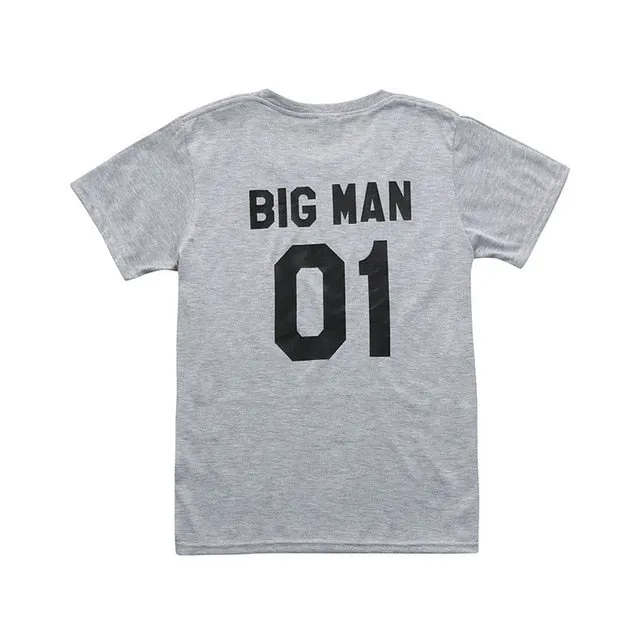 BIG MAN and LITTLE MAN t-shirt