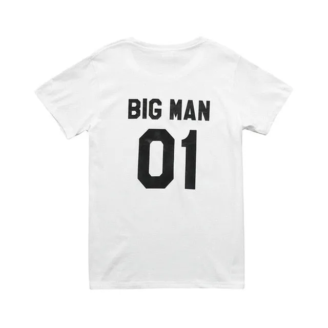 BIG MAN and LITTLE MAN t-shirt