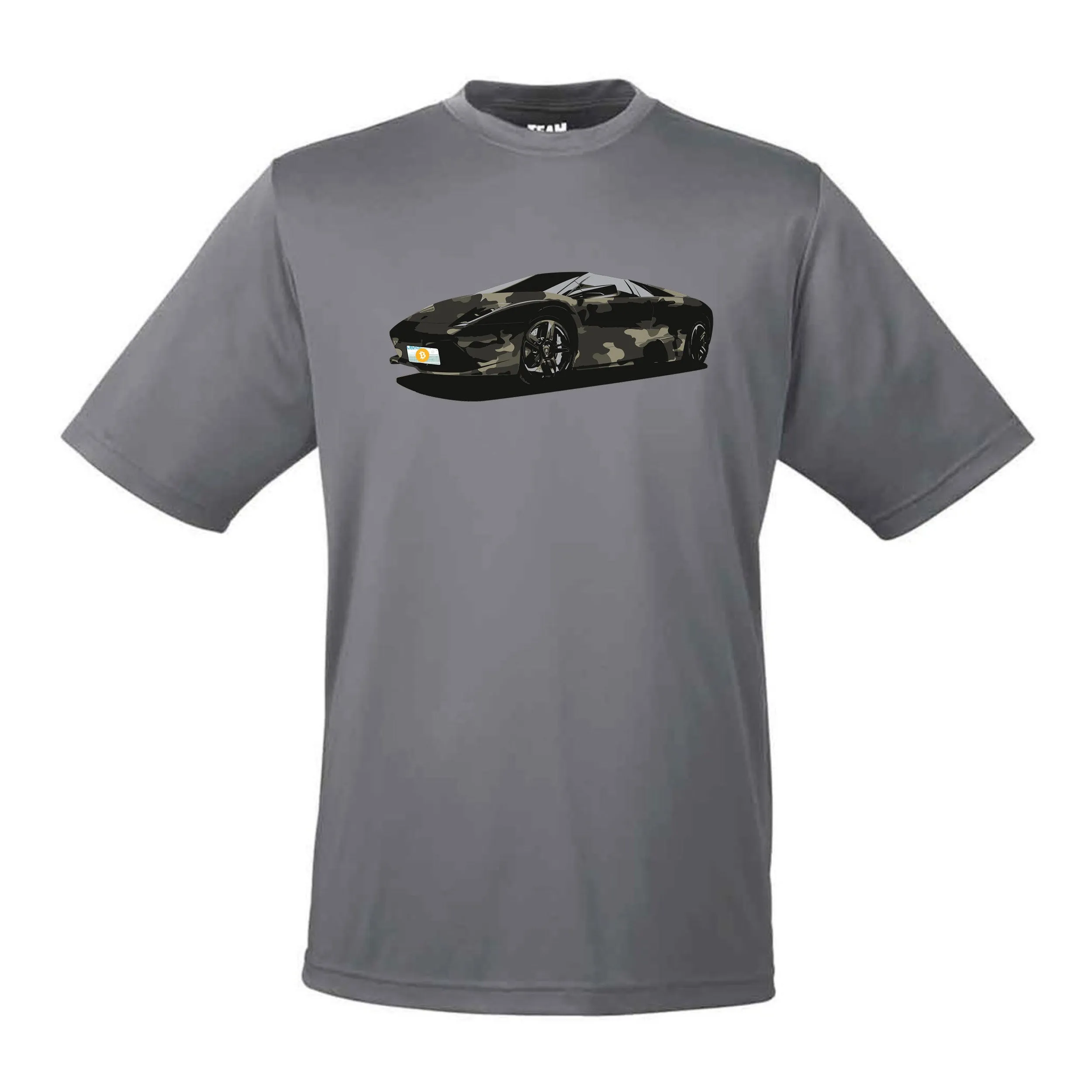 Bitcoin Lambo 365 Performance T-Shirts