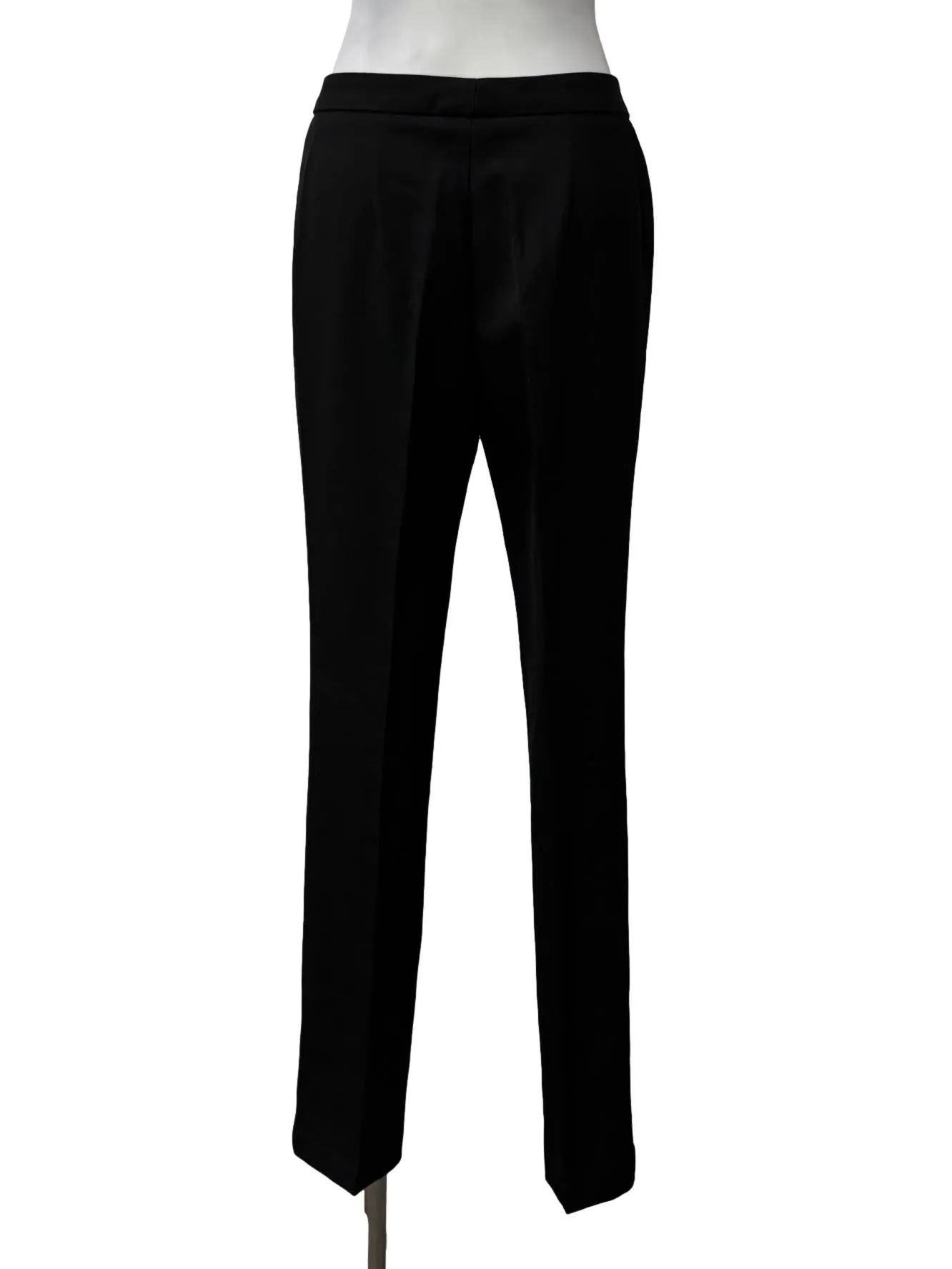Black Button Trousers