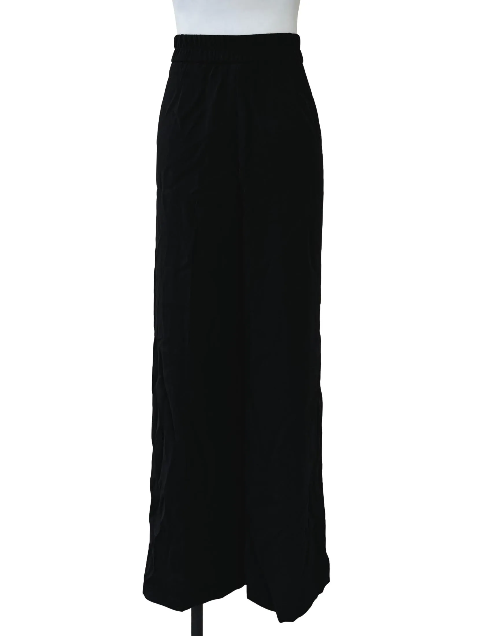 Black Long Straight Pants
