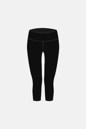 Black Mystique 7/8 Length Tights