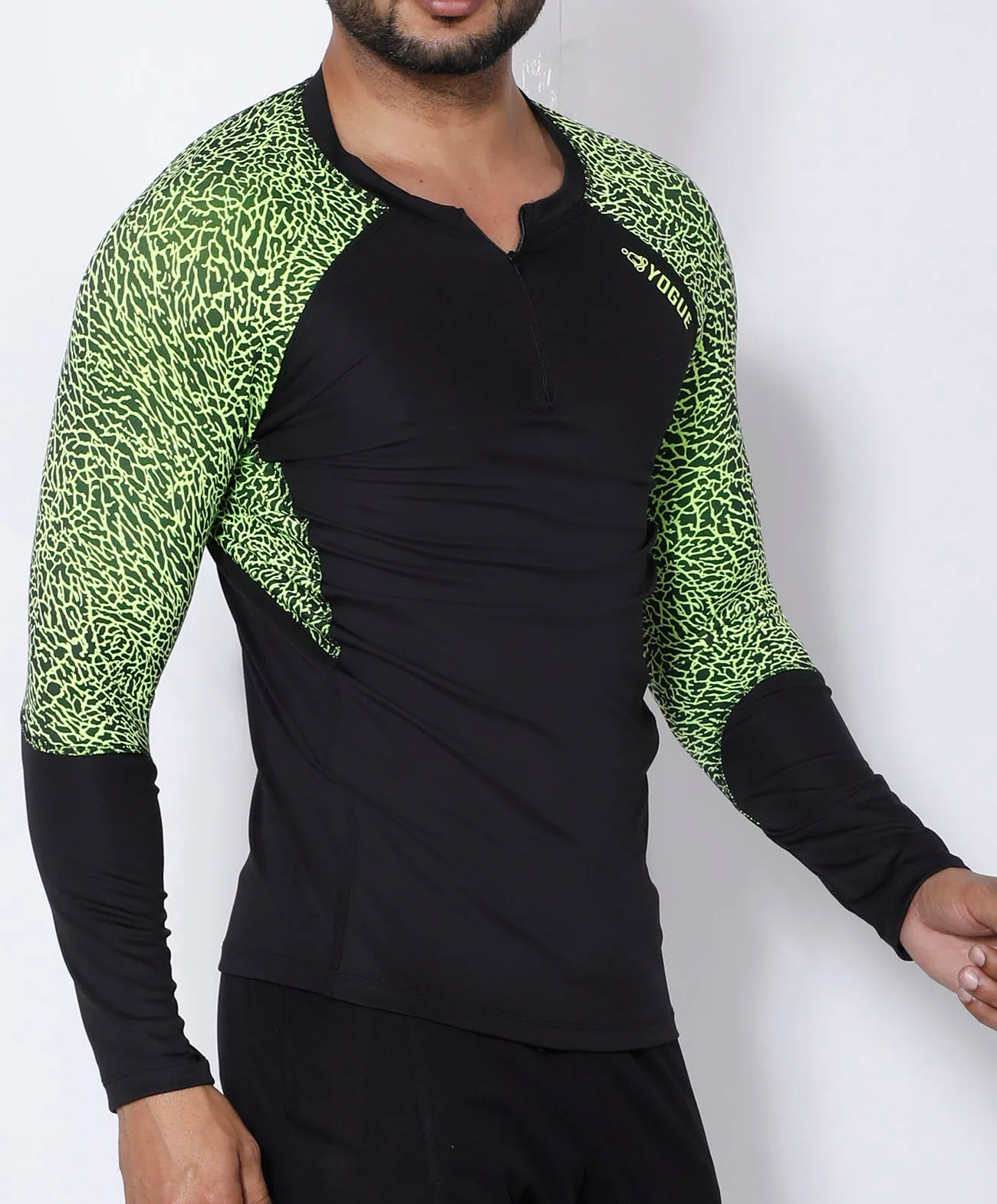 Black Neon Full Sleeve Compression