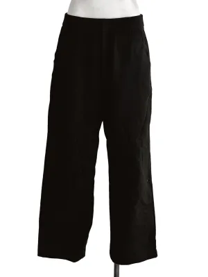 Black Straight Pants