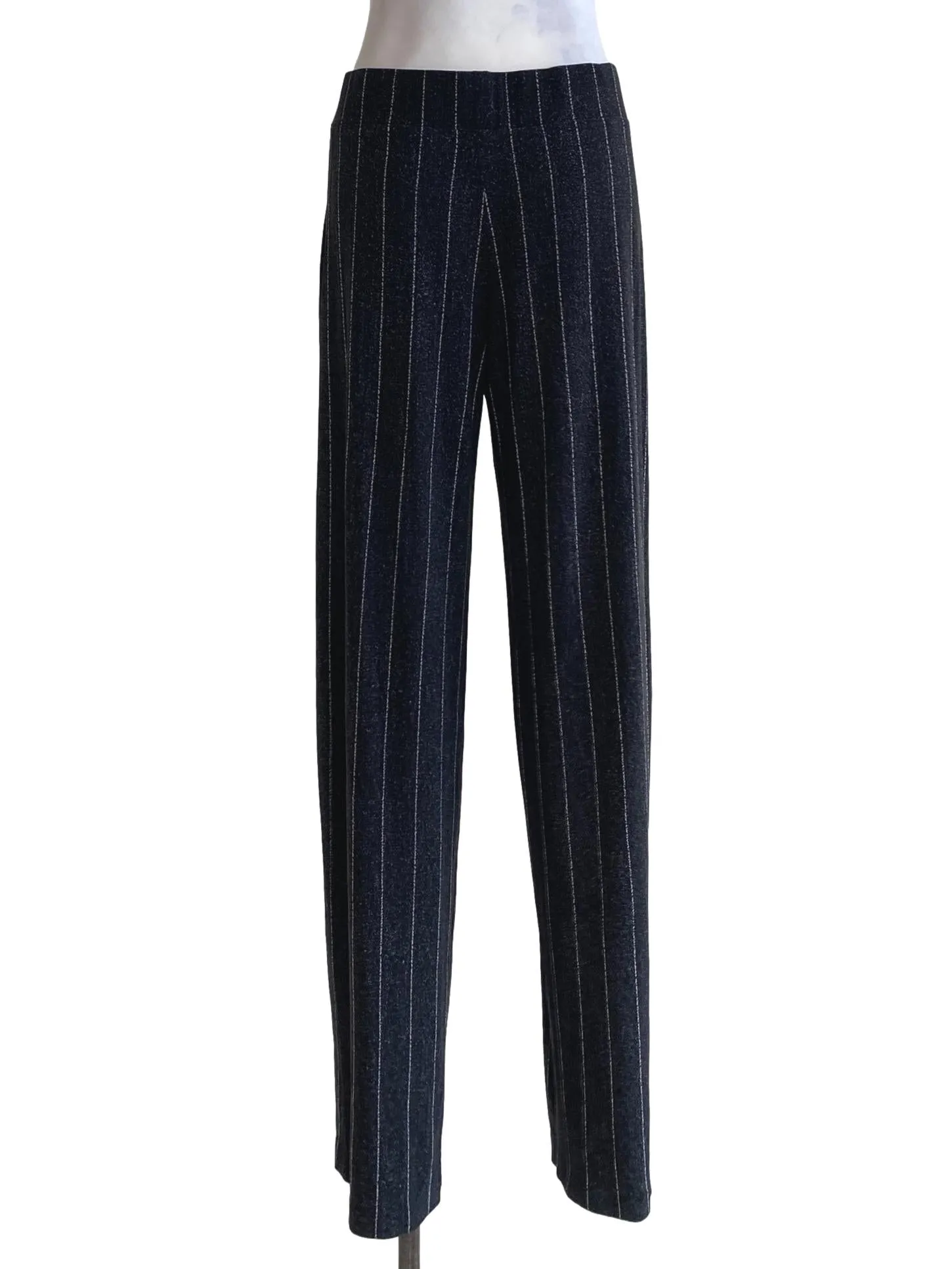 Black Striped Pants