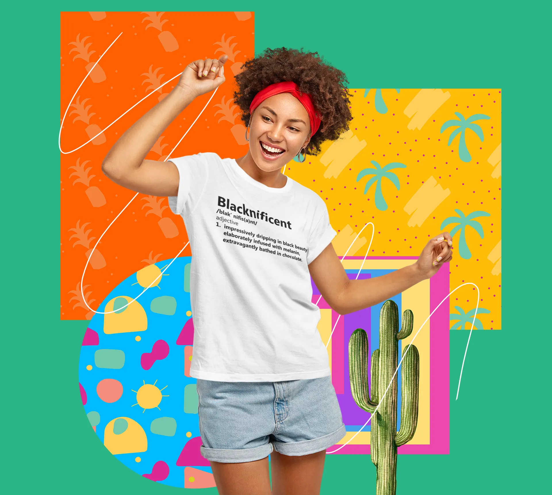 Blacknificent tee