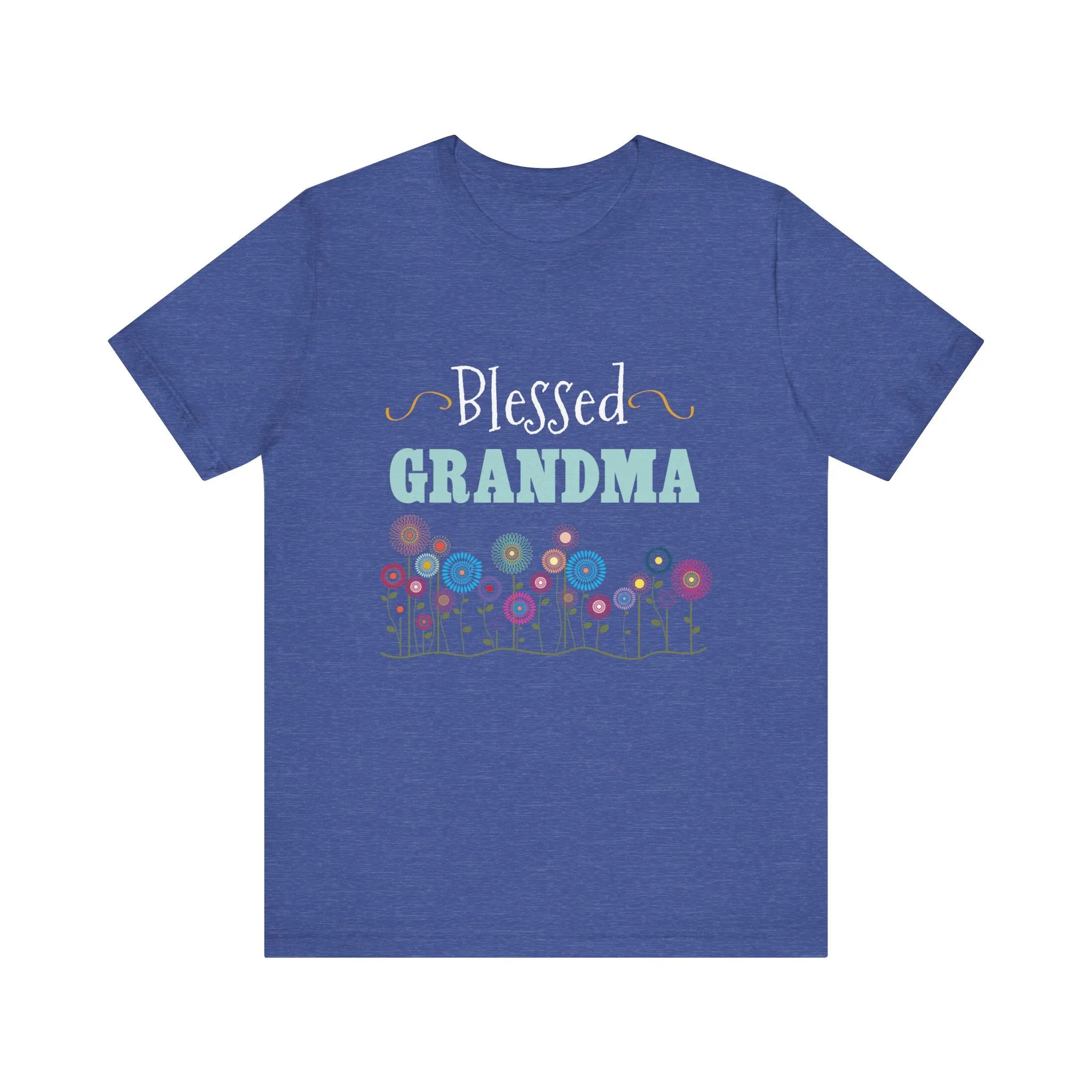 BLESSED GRANDMA - Jersey Tee - 10 COLORS - Sizes to 3 XL
