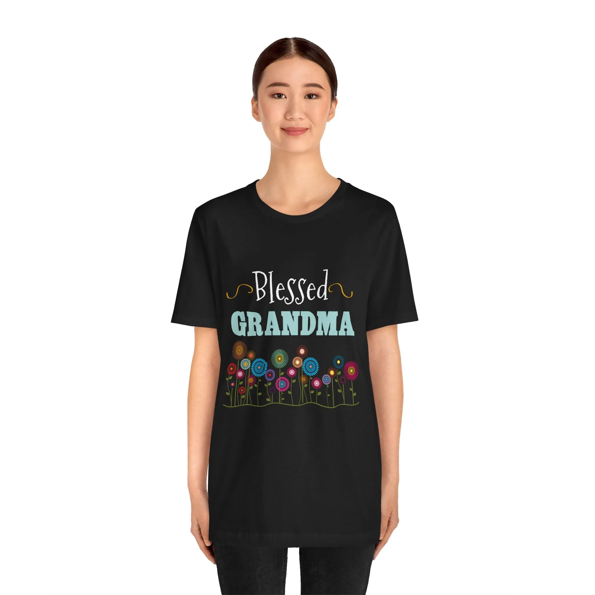 BLESSED GRANDMA - Jersey Tee - 10 COLORS - Sizes to 3 XL