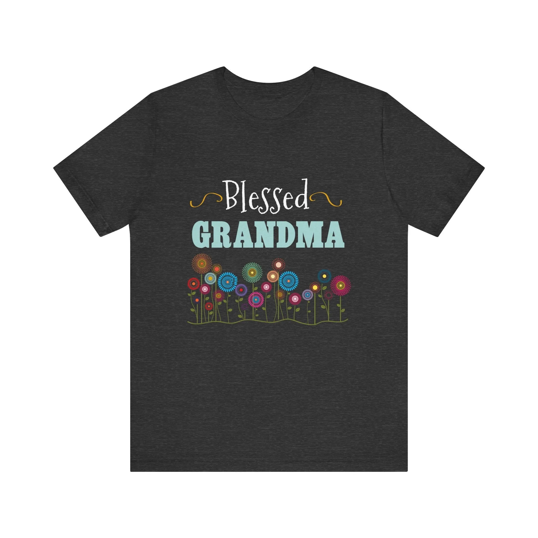 BLESSED GRANDMA - Jersey Tee - 10 COLORS - Sizes to 3 XL