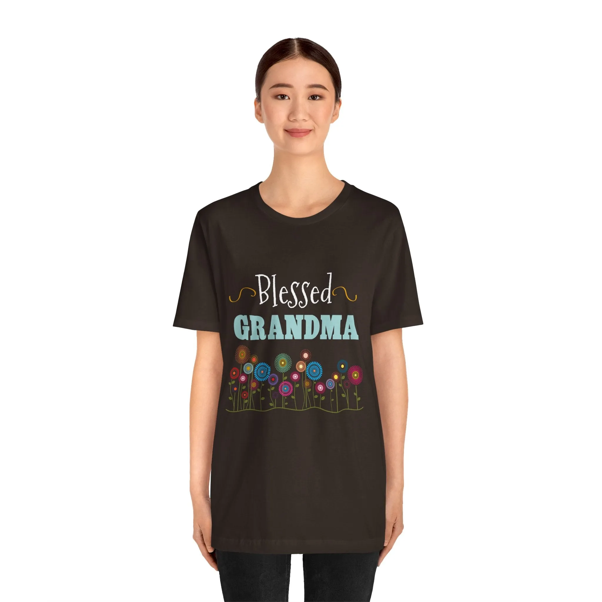 BLESSED GRANDMA - Jersey Tee - 10 COLORS - Sizes to 3 XL