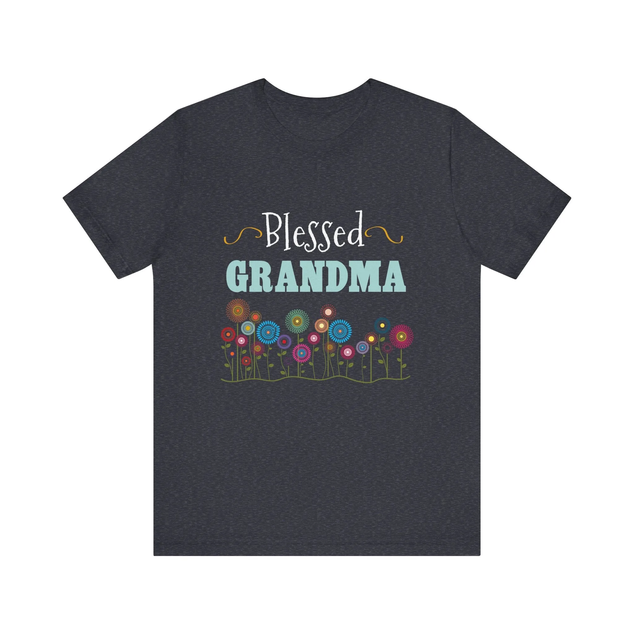 BLESSED GRANDMA - Jersey Tee - 10 COLORS - Sizes to 3 XL
