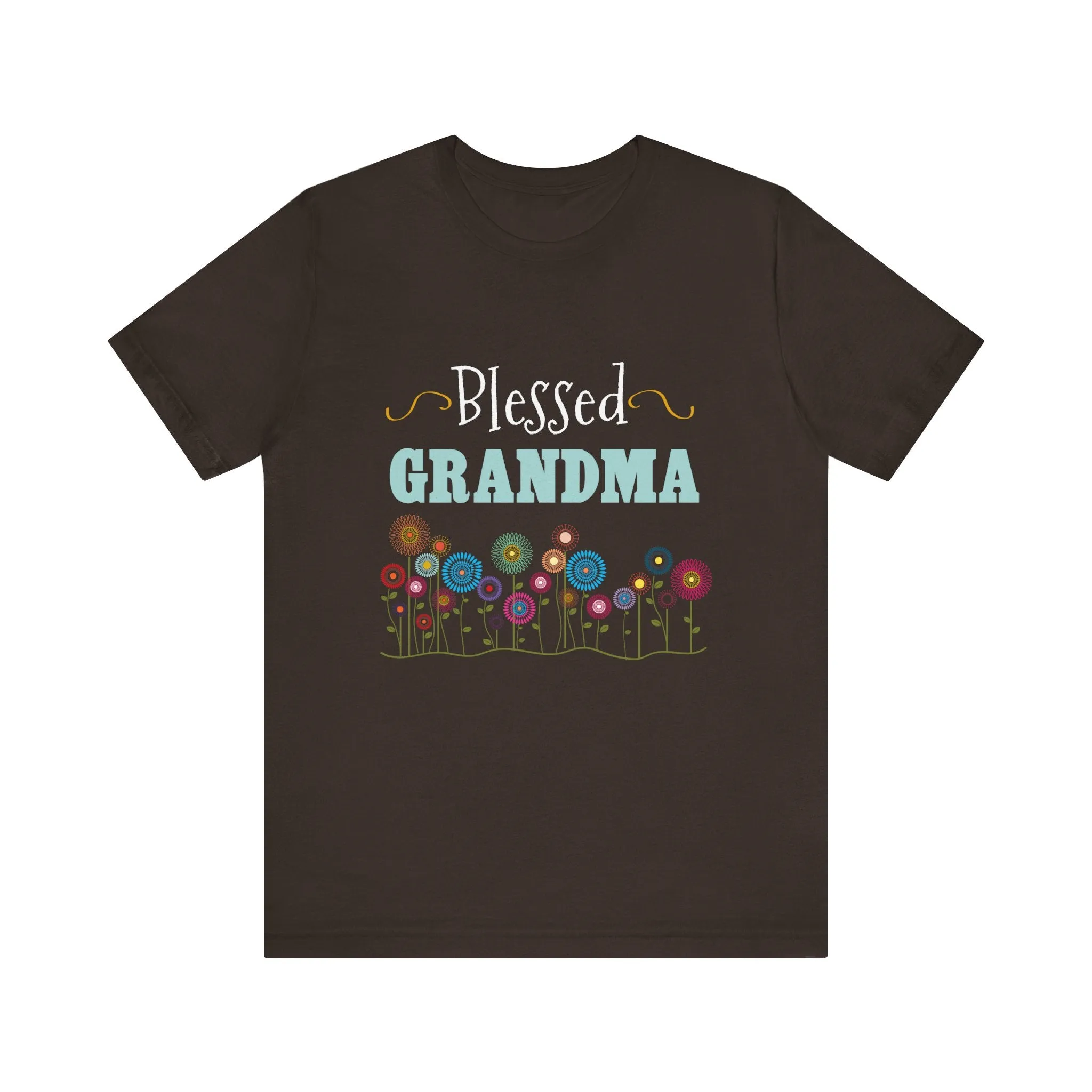 BLESSED GRANDMA - Jersey Tee - 10 COLORS - Sizes to 3 XL