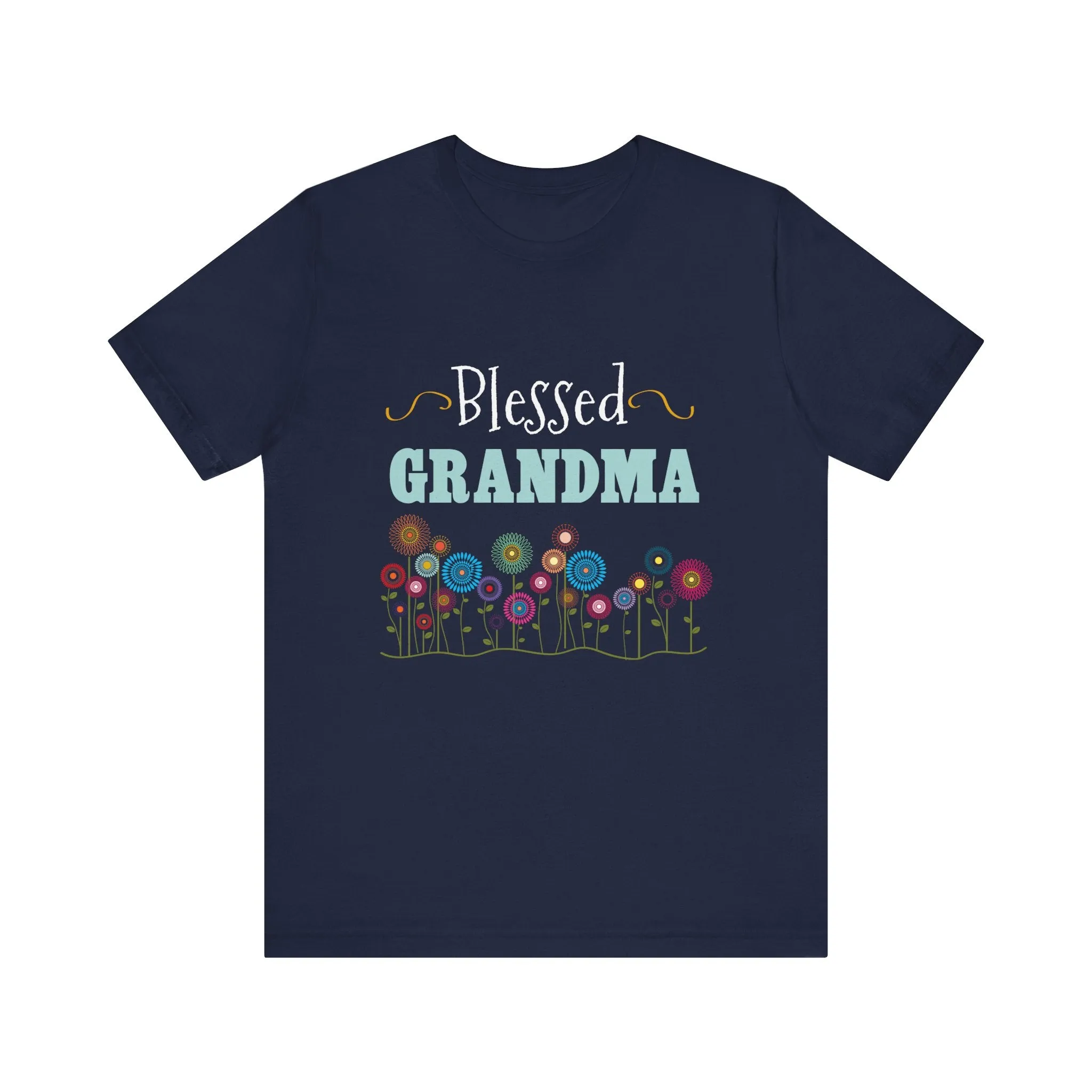 BLESSED GRANDMA - Jersey Tee - 10 COLORS - Sizes to 3 XL