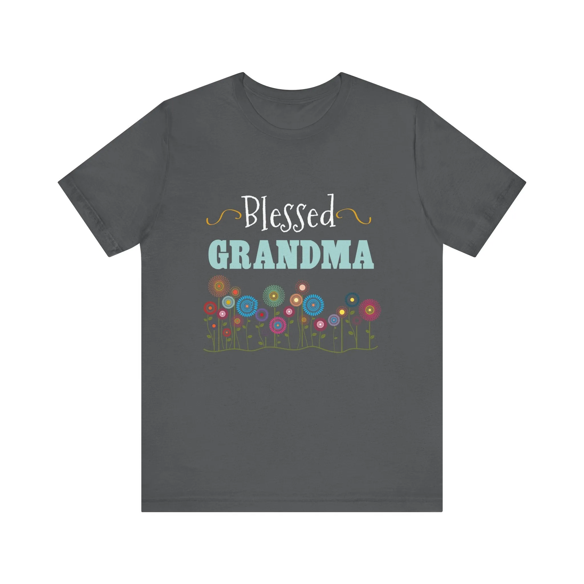 BLESSED GRANDMA - Jersey Tee - 10 COLORS - Sizes to 3 XL