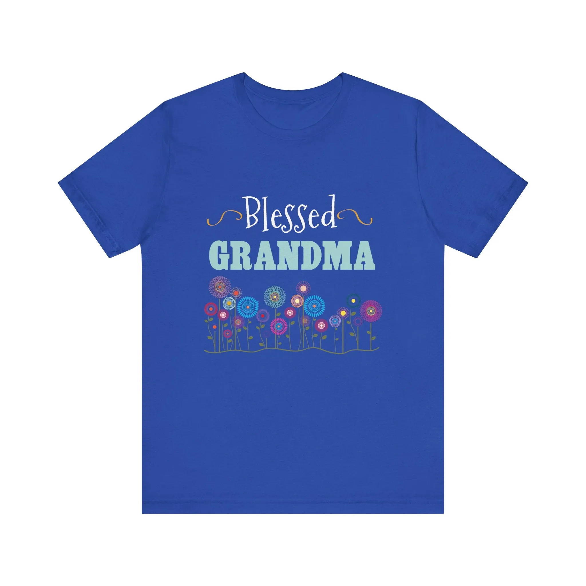 BLESSED GRANDMA - Jersey Tee - 10 COLORS - Sizes to 3 XL