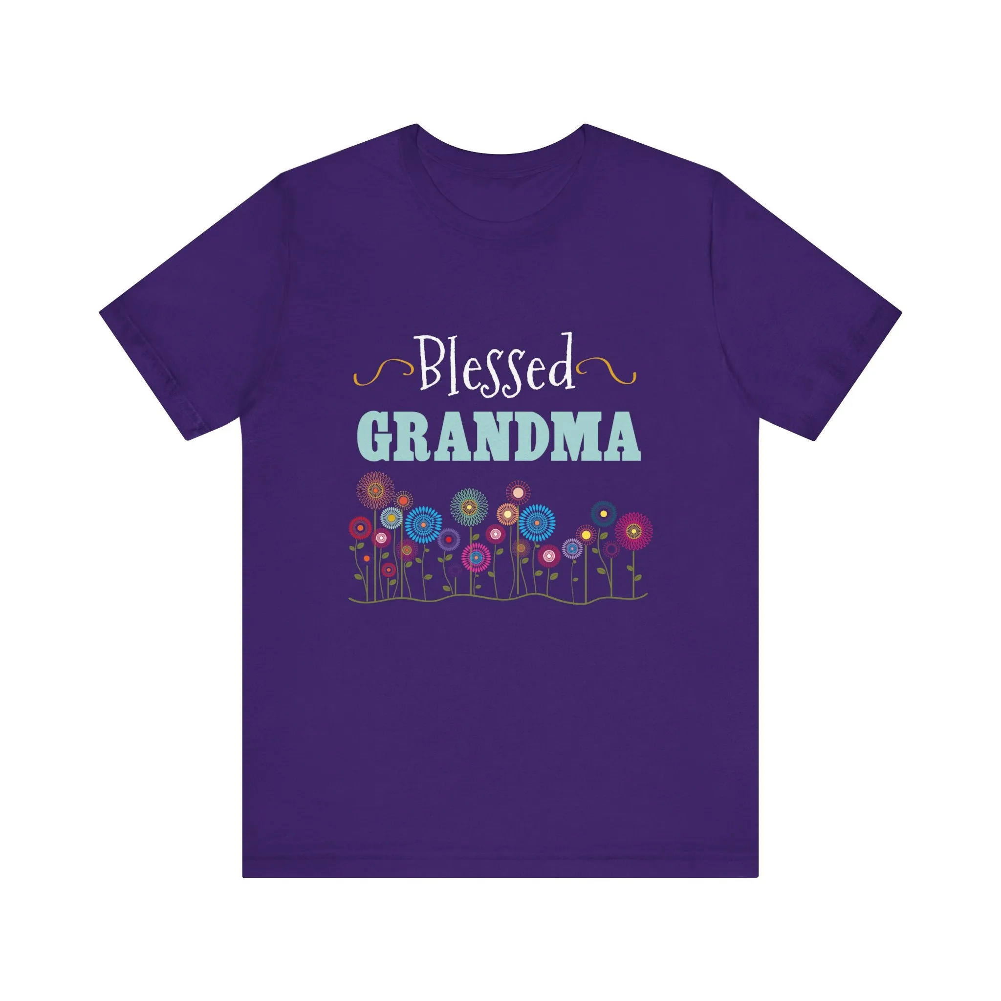 BLESSED GRANDMA - Jersey Tee - 10 COLORS - Sizes to 3 XL