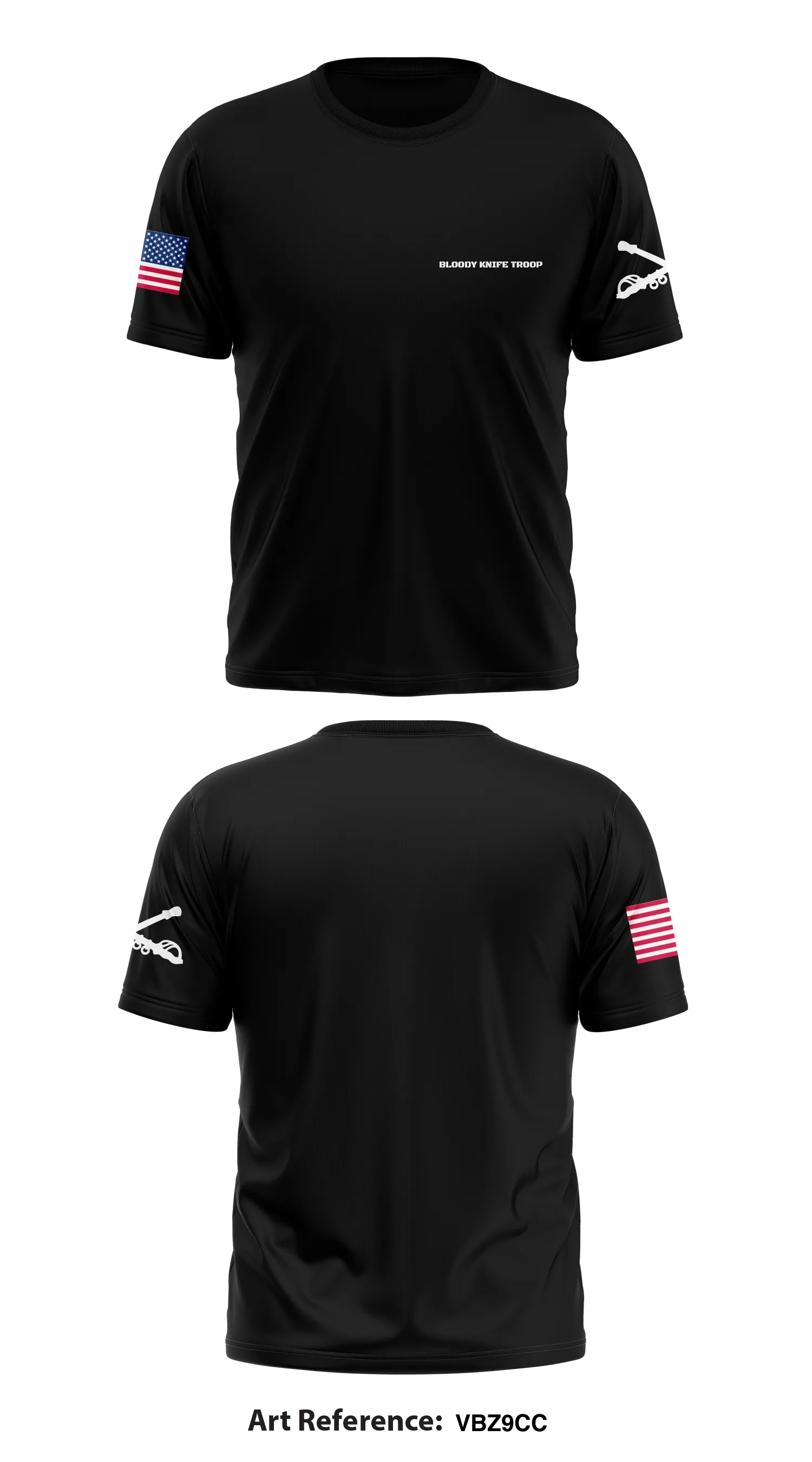 Bloody Knife Troop Core Men's SS Performance Tee - Vbz9Cc