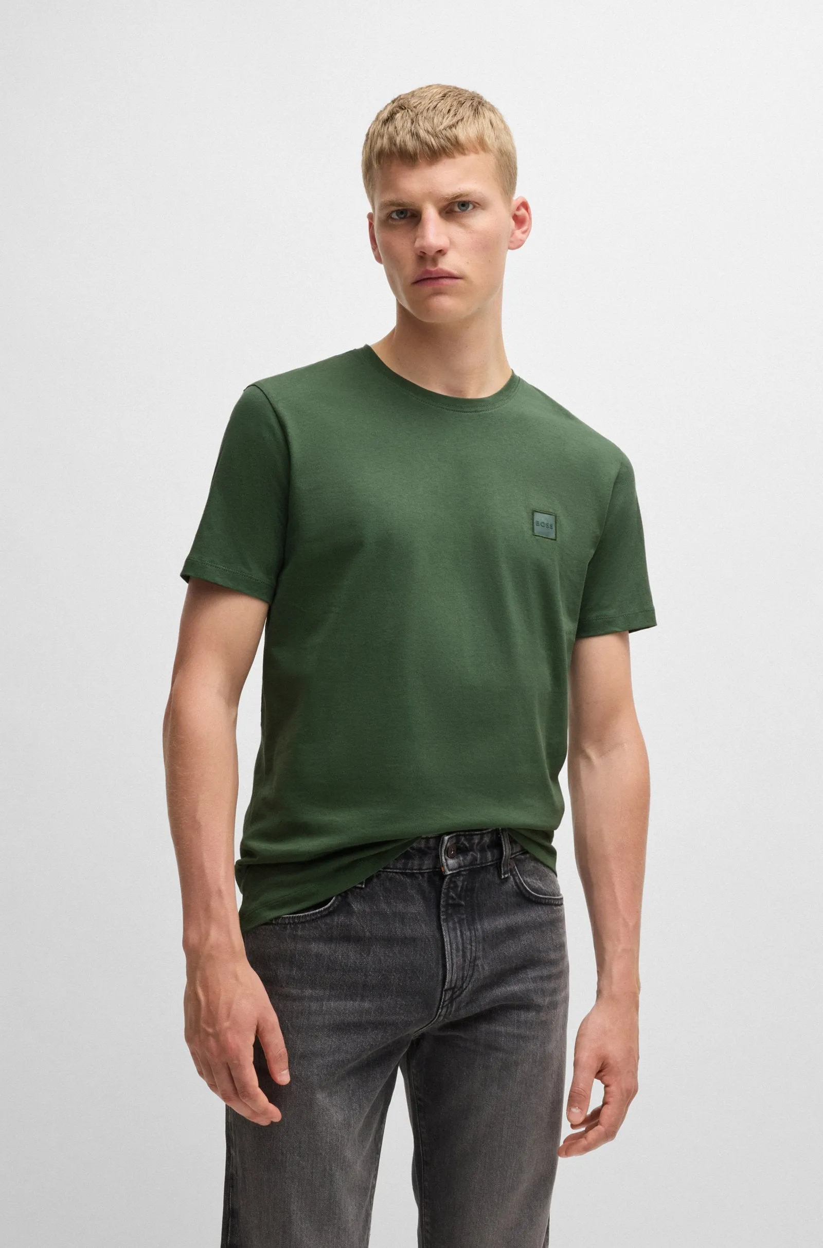 BOSS T-Shirts Regular Fit,Relaxed Fit in Cotton - TALES 10242631 02-50508584