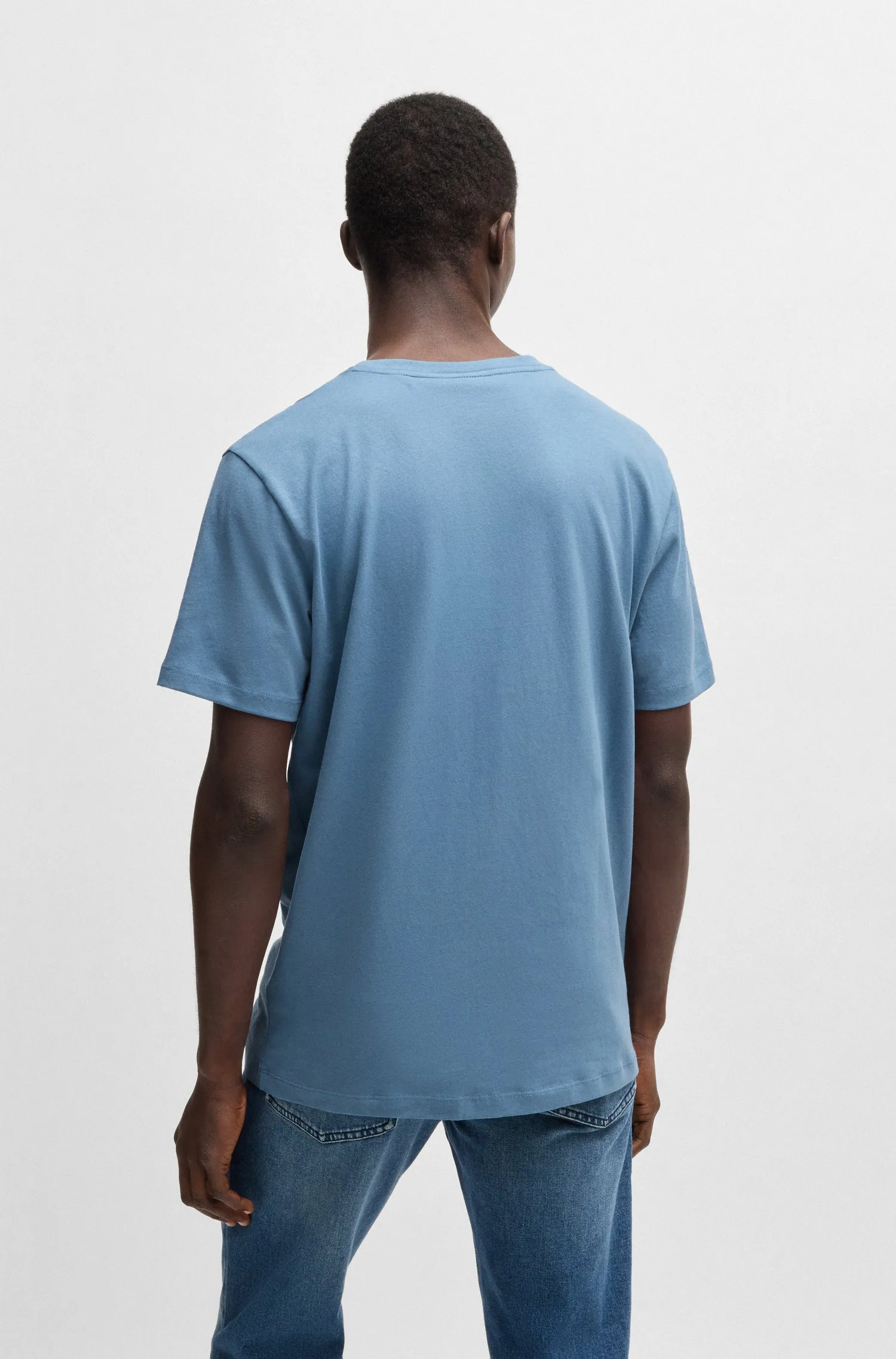 BOSS T-Shirts Regular Fit,Relaxed Fit in Cotton - TALES 10242631 02-50508584