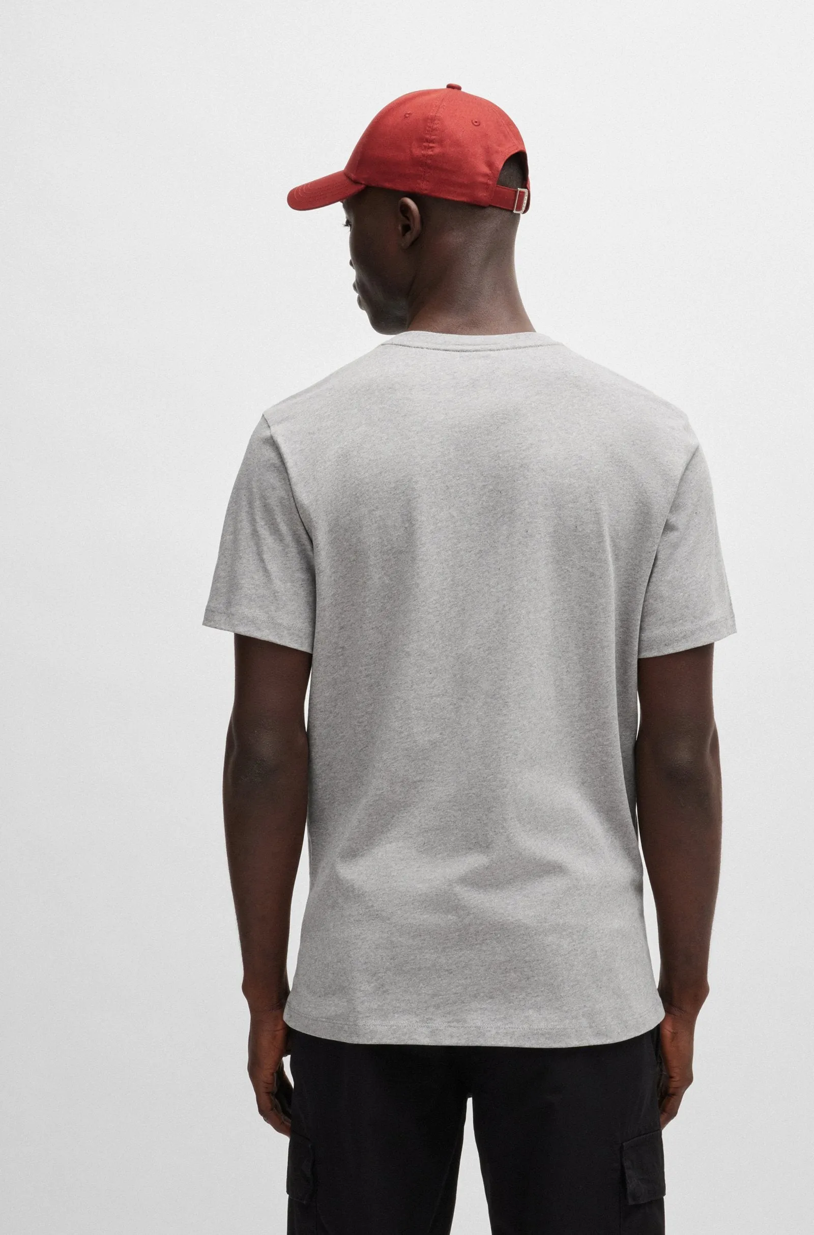 BOSS T-Shirts Regular Fit,Relaxed Fit in Cotton - TALES 10242631 02-50508584
