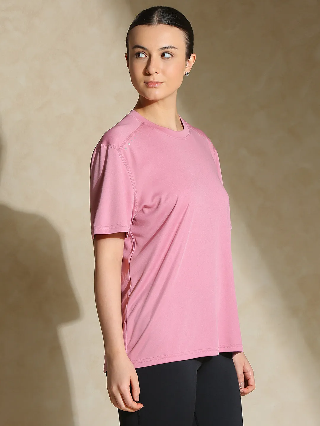 Boyfriend TraqDry Tee Blush Pink