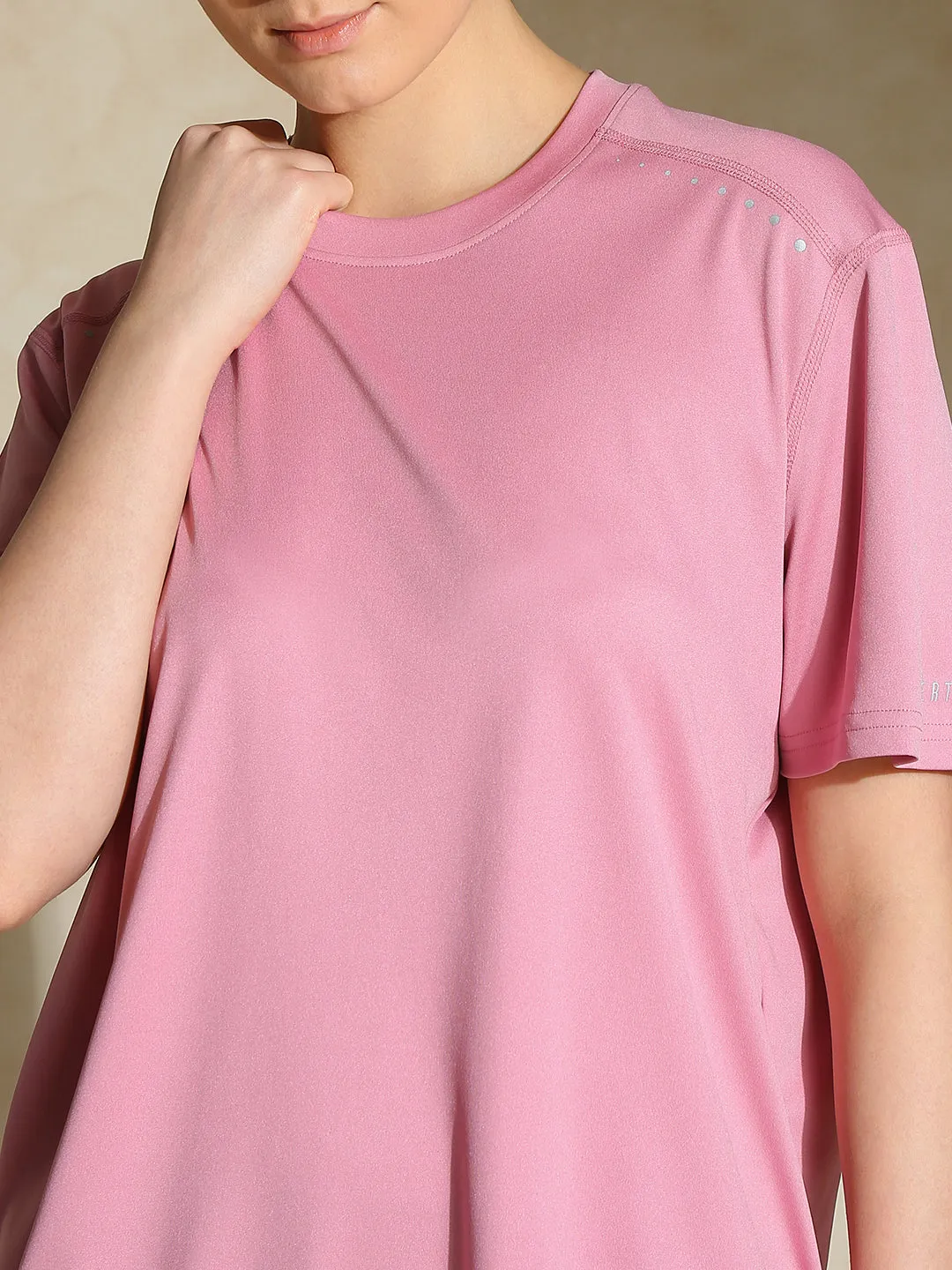 Boyfriend TraqDry Tee Blush Pink