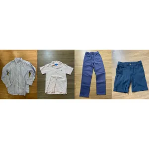 Boy's Bundle of 4 Shirts, Shorts and Pants Sz 10
