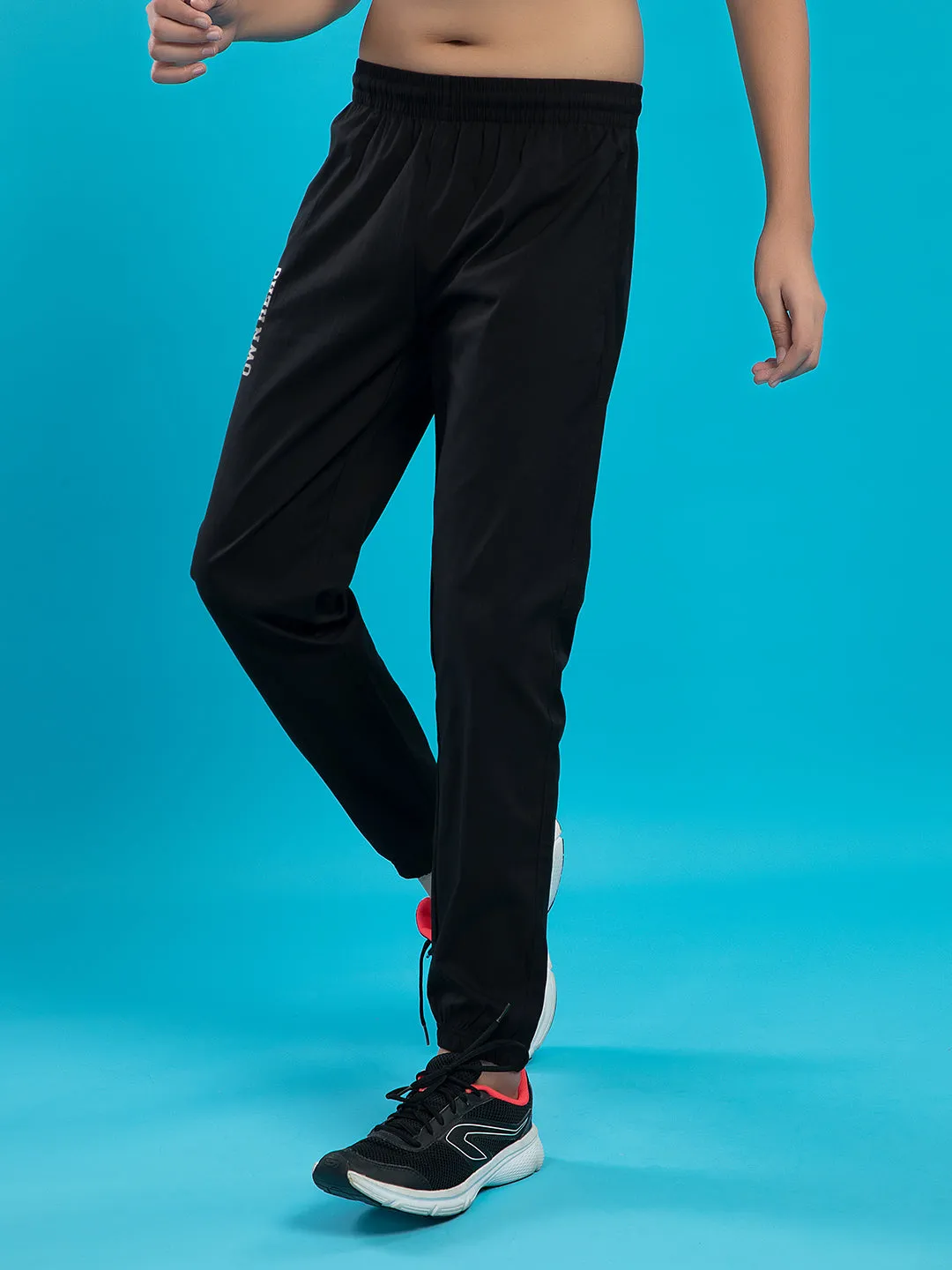 Boys Printed Slim Fit Joggers with TECHNO GUARD