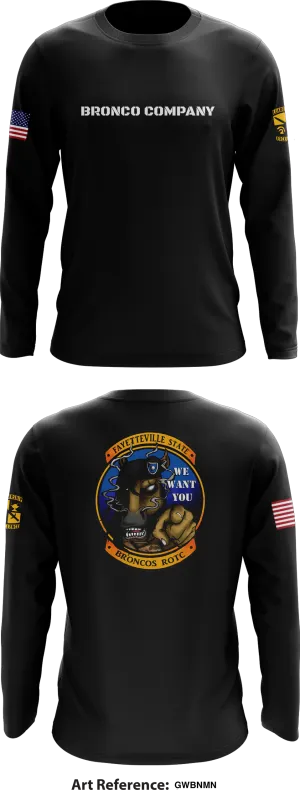Bronco Company Store 1 Core Men's LS Performance Tee - GWBNMn
